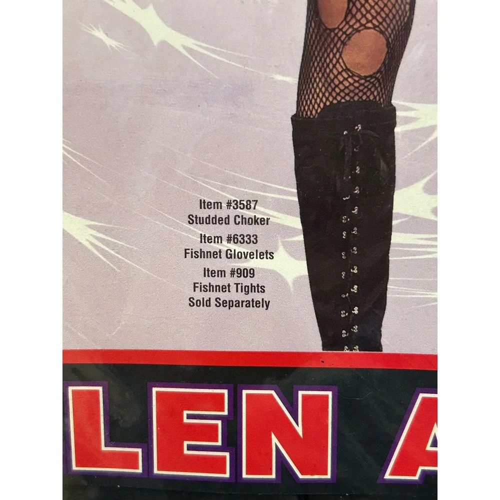 Rubies Drama Licious Fallen Angel Costume Teen 2-6 Black Dress Wings Whimsigoth